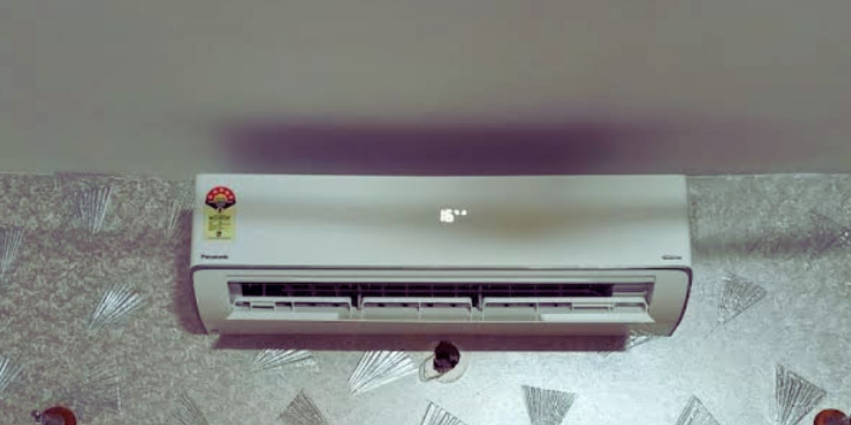 Panasonic 1.5 Ton 5 Star CSCU-NU18AKY5WX indoor unit running at 16°C