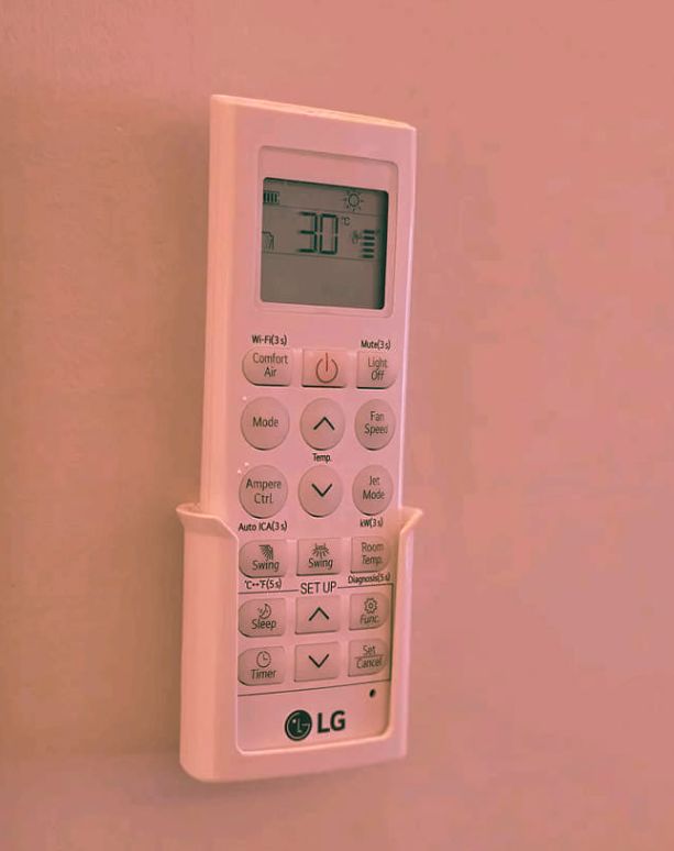 LG air conditioner convertible mode in the remote