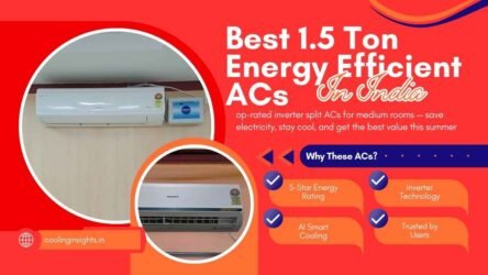 6 Best 1.5 Ton Energy Efficient AC with highest iseer rating in India 2026